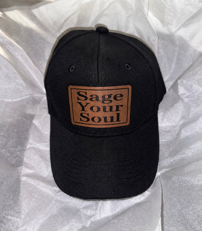 Personalized Custom Engraved Name Leather Patch Hat