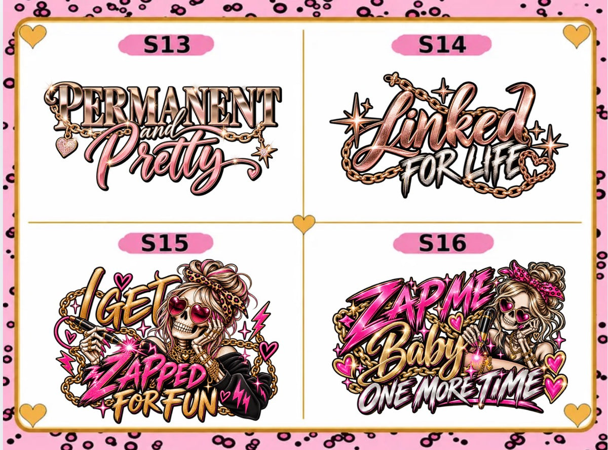 Permanent Jewelry Car Decals & Permanent Stickers