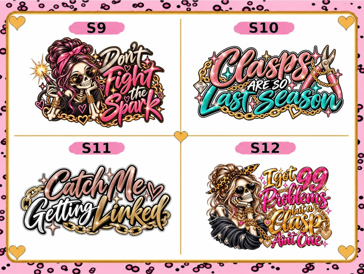Permanent Jewelry Car Decals & Permanent Stickers
