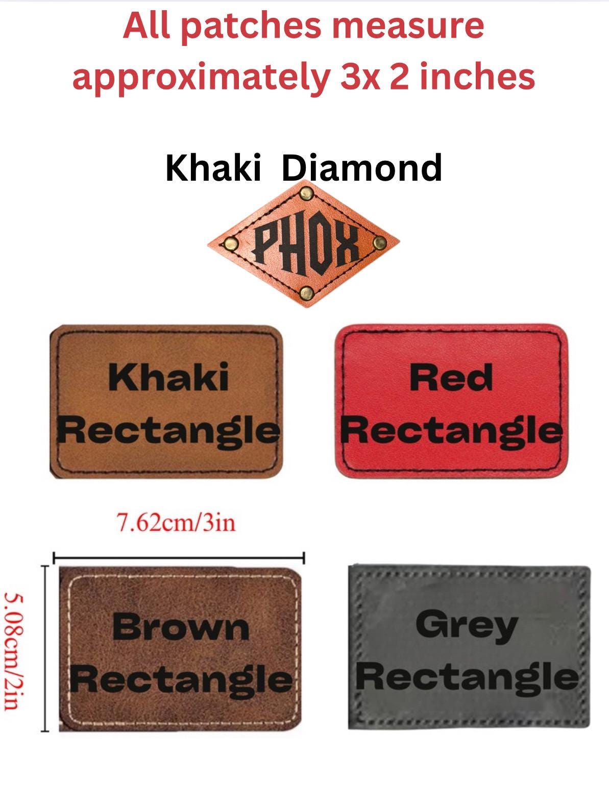Personalized Leather Name Patch Baby Beanie