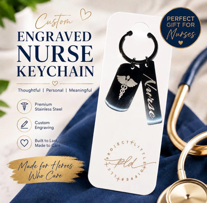 Personalized Medical Professional Keychain
