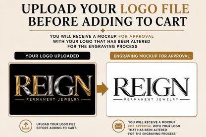 Vegan Leather Custom Logo Welding Safety Patches | Permanent Jewelry Supplies | Branding